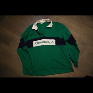 Vintage Chautauqua NY Rugby Sweatshirt